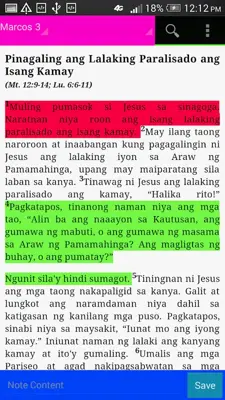 TAGALOG BIBLE android App screenshot 0